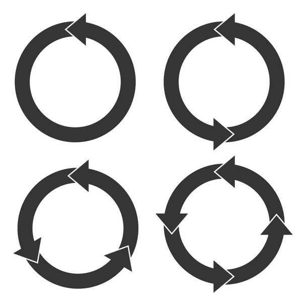 Setas circulares - vetor
. - Vetor, Imagem