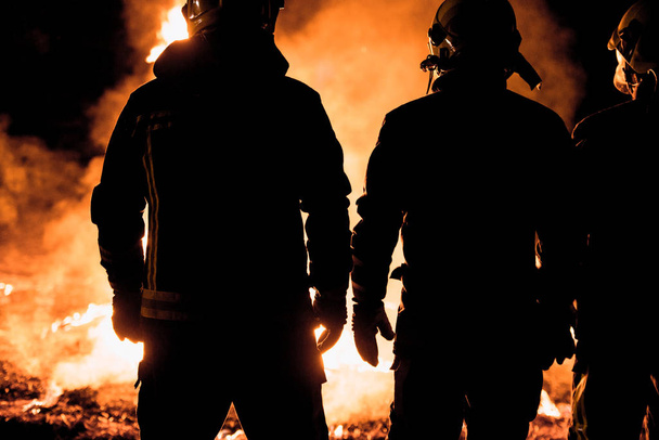 группа пожарных
  - Фото, изображение