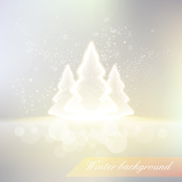 Shiny winter background - Foto, imagen