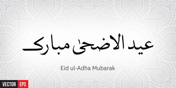 Eid ul adha mubarak - Vector, imagen