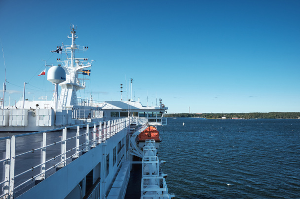 Το τοπίο της Βαλτικής Θάλασσας από ένα Ferry, Σουηδία - Φωτογραφία, εικόνα
