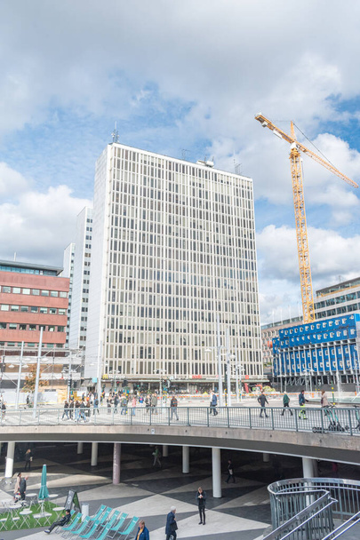 Building at Sergels torg square. - Photo, Image