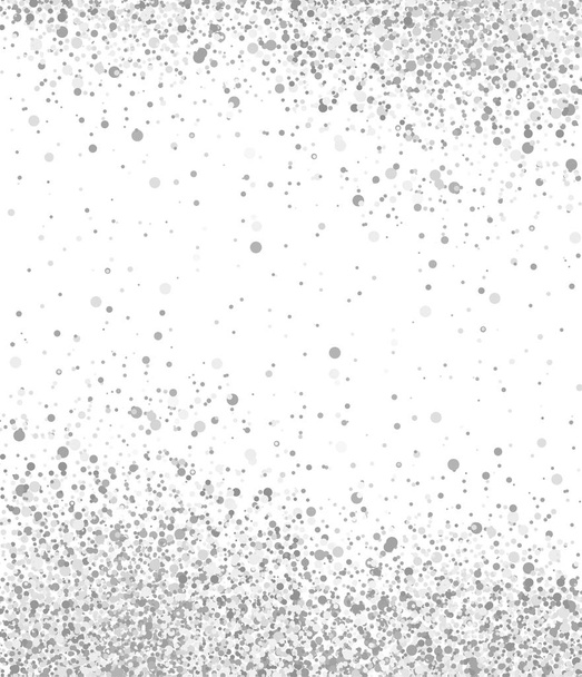 Silver Glitter Seamless Circles Confetti Pattern Stock Vector (Royalty  Free) 668522386