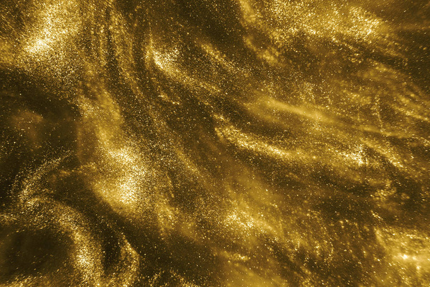 arany csillogó csillogó mágia bokeh háttér - Fotó, kép