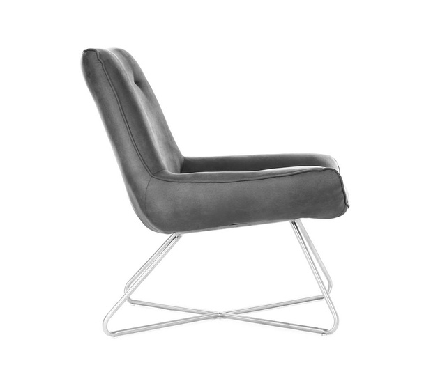 Comfortable armchair isolated on white. Interior element - Φωτογραφία, εικόνα