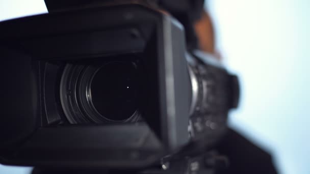 4k Video Camera Panning And Zooming, Video Corder Objektiv - Záběry, video