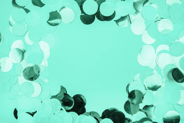Coral confetti background - Φωτογραφία, εικόνα