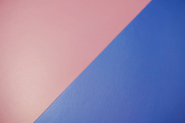 Geometric with pink and blue texture background - Foto, Bild