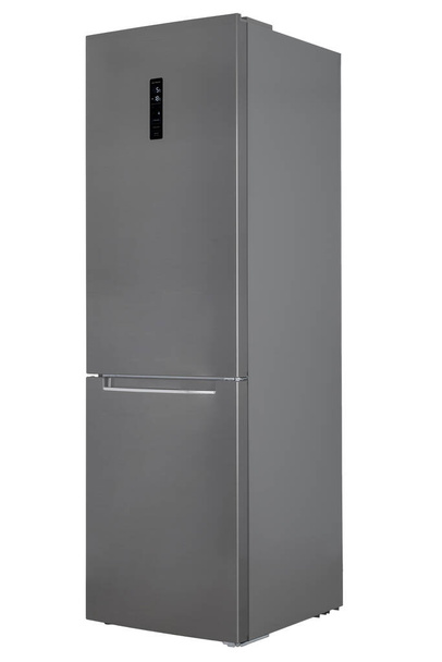 Холодильник ізольований на білому фоні. Сучасною кухнею і - Фото, зображення