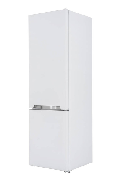 Холодильник ізольований на білому фоні. Сучасною кухнею і - Фото, зображення