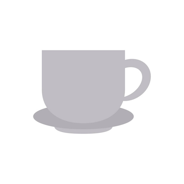 school cup flat style icon - Vector, imagen