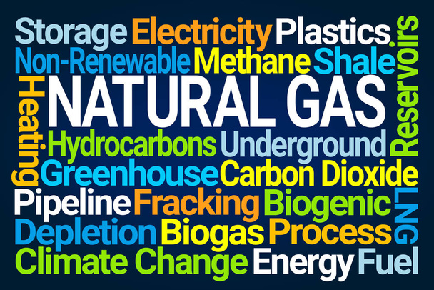 Облако слов природного газа
 - Фото, изображение