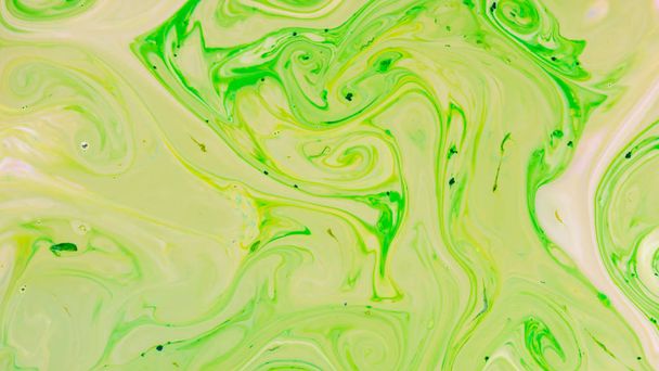 Transparent creativity. Trendy wallpaper. Abstract neon green fluid art on concrete background. Digital art. Abstract green and pink gradient background. Design backdrop - Φωτογραφία, εικόνα