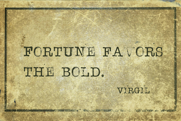 favors the bold Virgil - 写真・画像