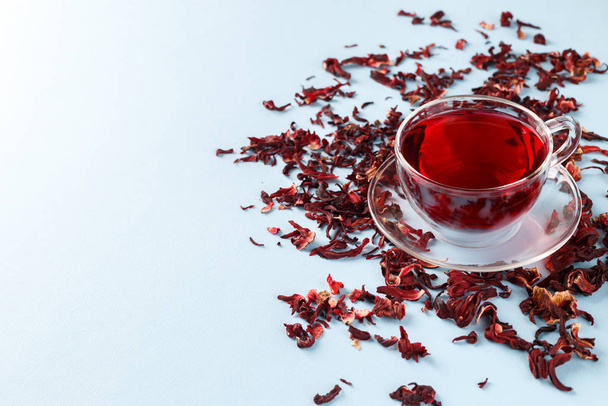 Healthy hibiscus tea - Photo, Image