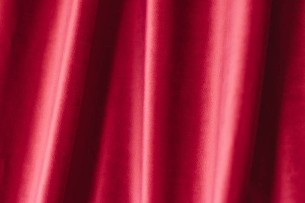 Absztrakt rózsaszín szövet háttér, bársony textil anyag bli - Fotó, kép