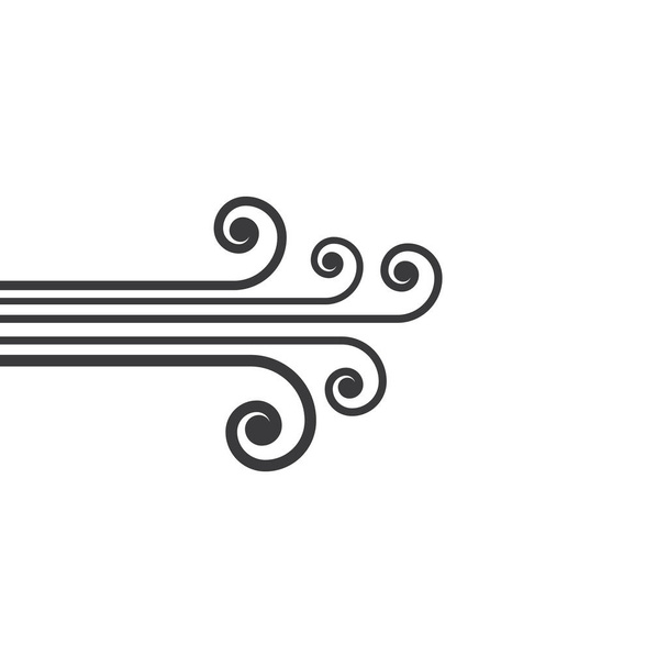 Obrázek návrhu vektorové ikony větru  - Vektor, obrázek