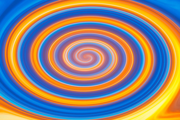 Abstract colorful rainbow spiral background for abstract motions - Photo, Image