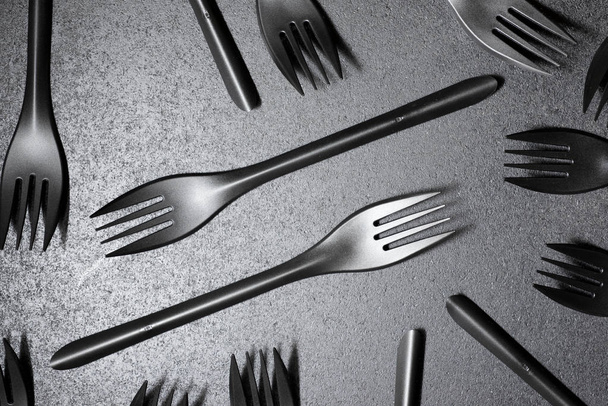 Μίας χρήσης πλαστικά μαχαιροπήρουνα - Φωτογραφία, εικόνα