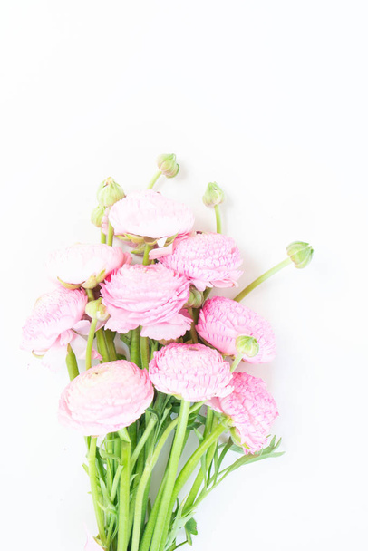 Плоская композиция Ranunculus - Фото, изображение