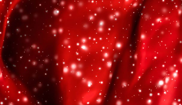 Christmas, New Years and Valentines Day red abstract background, - Photo, Image