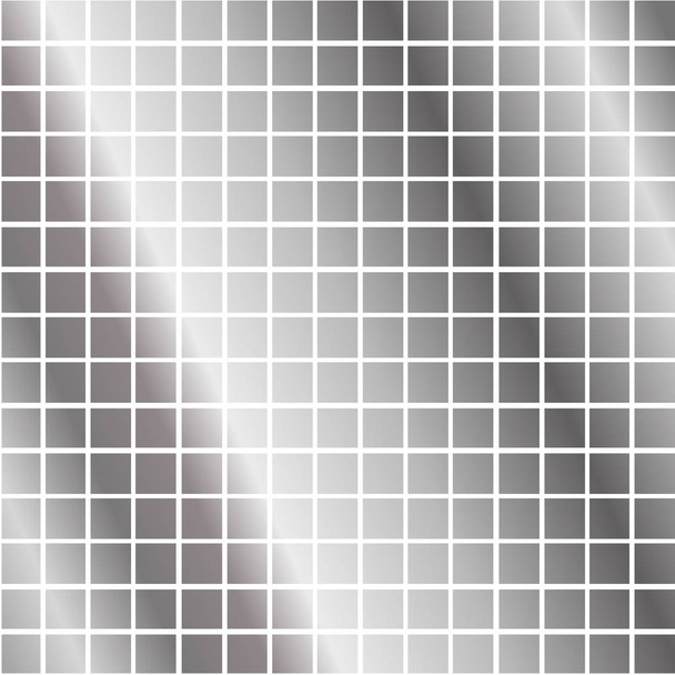 グレーの四角形と輝きを持つ近代的なハイテク背景  - ベクター画像