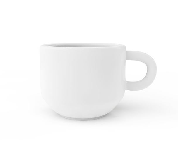 White ceramic coffee cup - Photo, Image