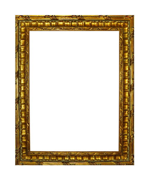 Samostatný fotografický rámeček, fotografický snímek zlatý starožitnost. - Fotografie, Obrázek