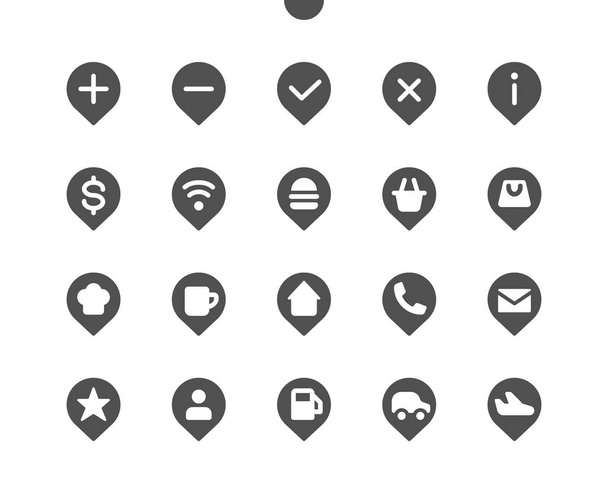 Location v3 UI Pixel Perfect Well-crafted Vector Solid Icons 48x48 Ready for 24x24 Grid for Web Graphics and Apps. Simple Minimal Pictogram - Vector, Image