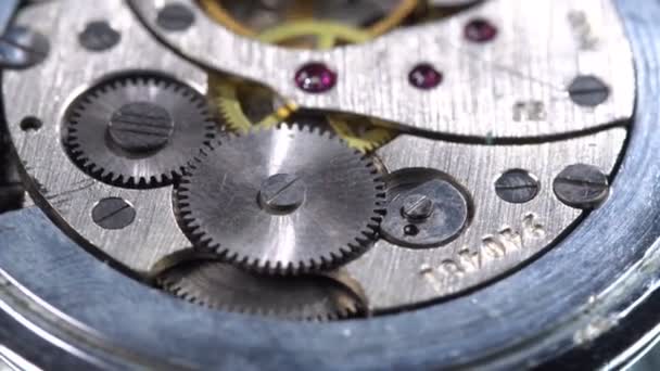 Pracovní mechanismus kapesních hodinek - Záběry, video