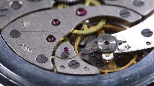 Mecanismo de trabajo de un reloj de bolsillo
 - Imágenes, Vídeo