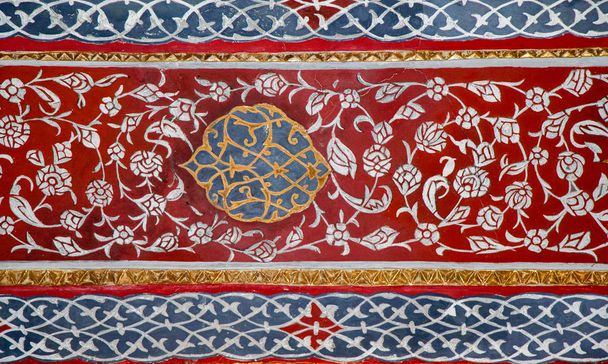 Floral art pattern example of the Ottoman time - Valokuva, kuva