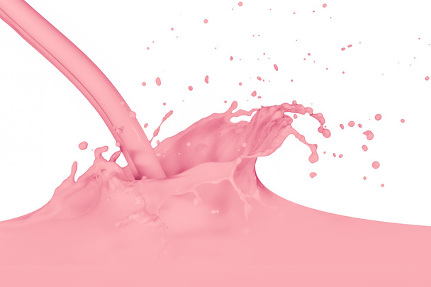 splashing milk - Foto, Bild