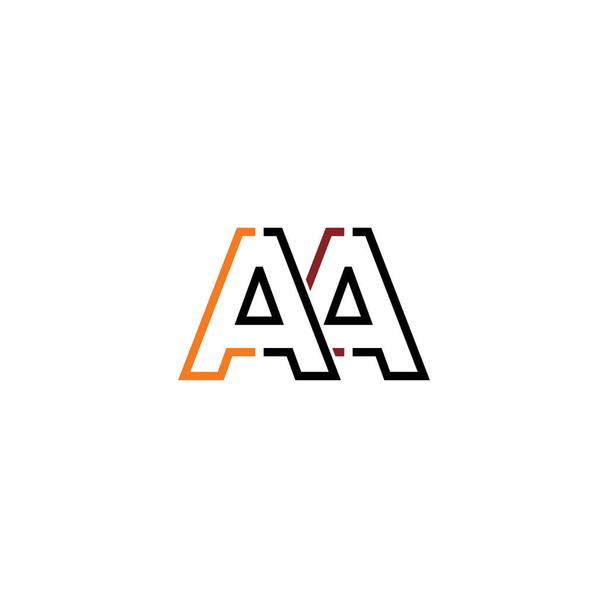 Aa Logo Initial Vector Mark Stock Vector (Royalty Free) 1422215579