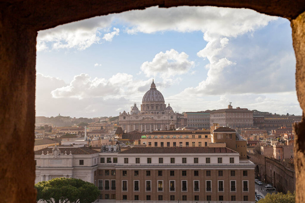 panorama Rzymu  - Zdjęcie, obraz