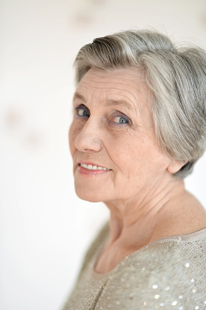 Portrait of a senior woman - Foto, imagen