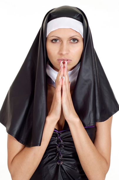 Beautiful young nun - Photo, Image