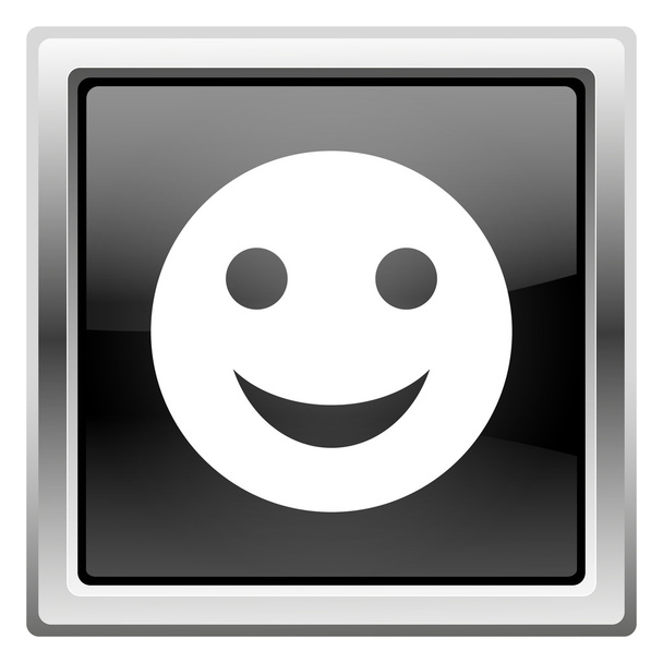 mosolyog ikon - Fotó, kép