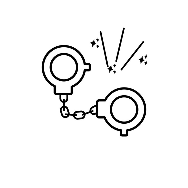 imagination mystery magic line style icon - Vector, Image