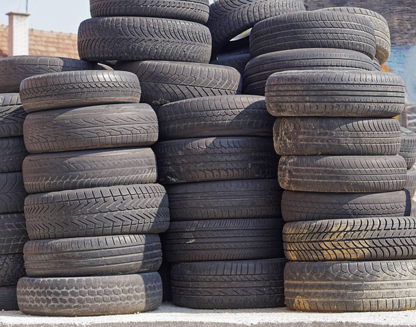 Tires disposal - Photo, Image