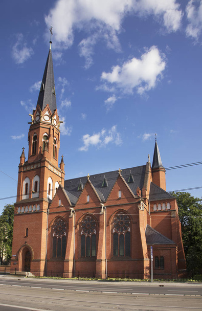 Evangelical-Augsburg parish church in Torun. Poland - Foto, Imagem