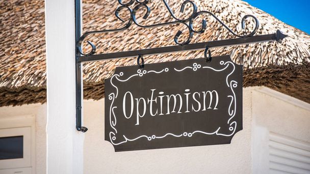 Вуличний знак оптимізму
 - Фото, зображення
