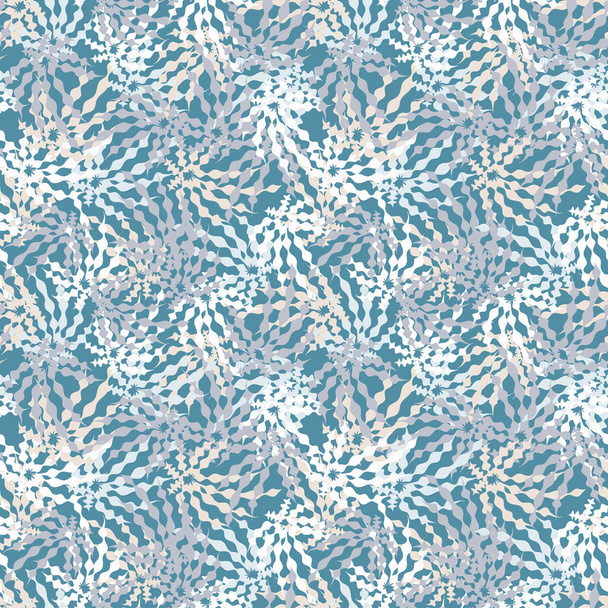 patrón vectorial sin costuras con formas orgánicas abstractas en colores grisáceos
 - Vector, imagen