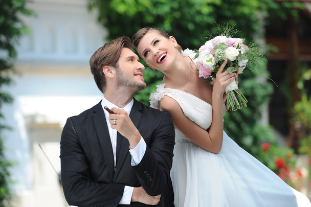 Bride and groom - Foto, imagen