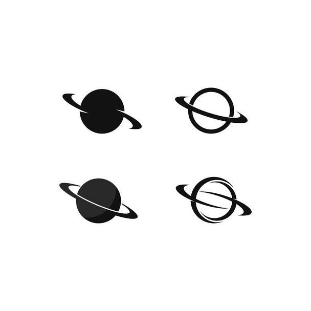 signo vectorial de Saturno planeta icono ilustración
  - Vector, imagen