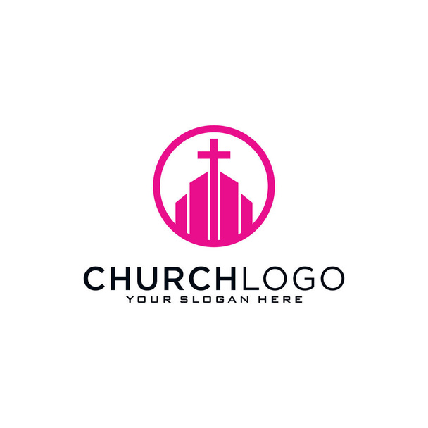 Церква Векторний логотип символ графічний абстрактний шаблон
.. - Вектор, зображення