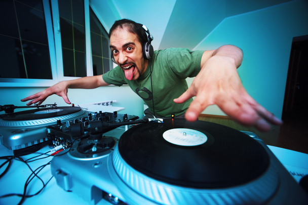 Crazy DJ - Foto, Imagem