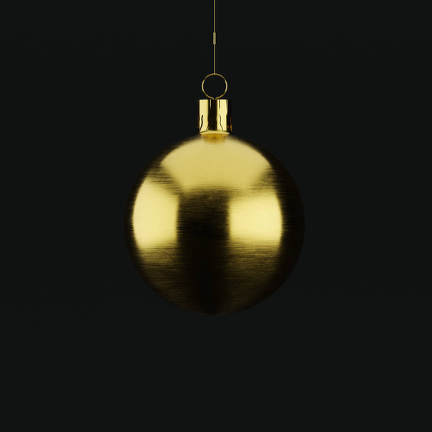 Christmas ball on the Christmas tree - Foto, afbeelding