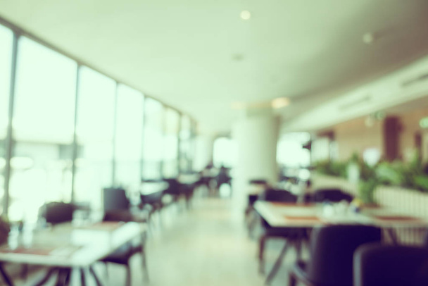 Abstract blur coffee shop and restaurant interior - Fotografie, Obrázek