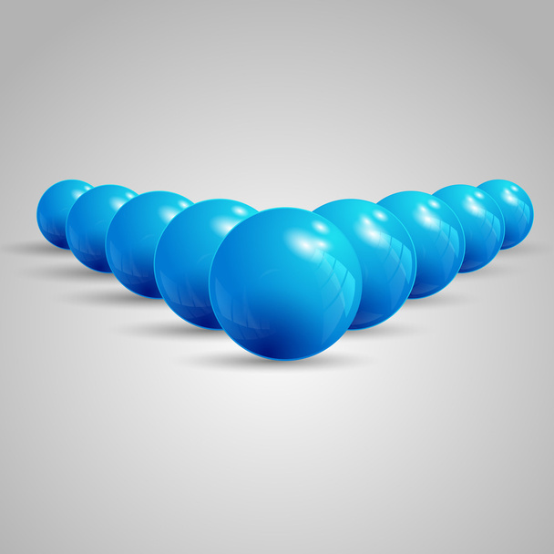 Направляющие шары, шары, указывающие вперед, шары
 - Вектор,изображение